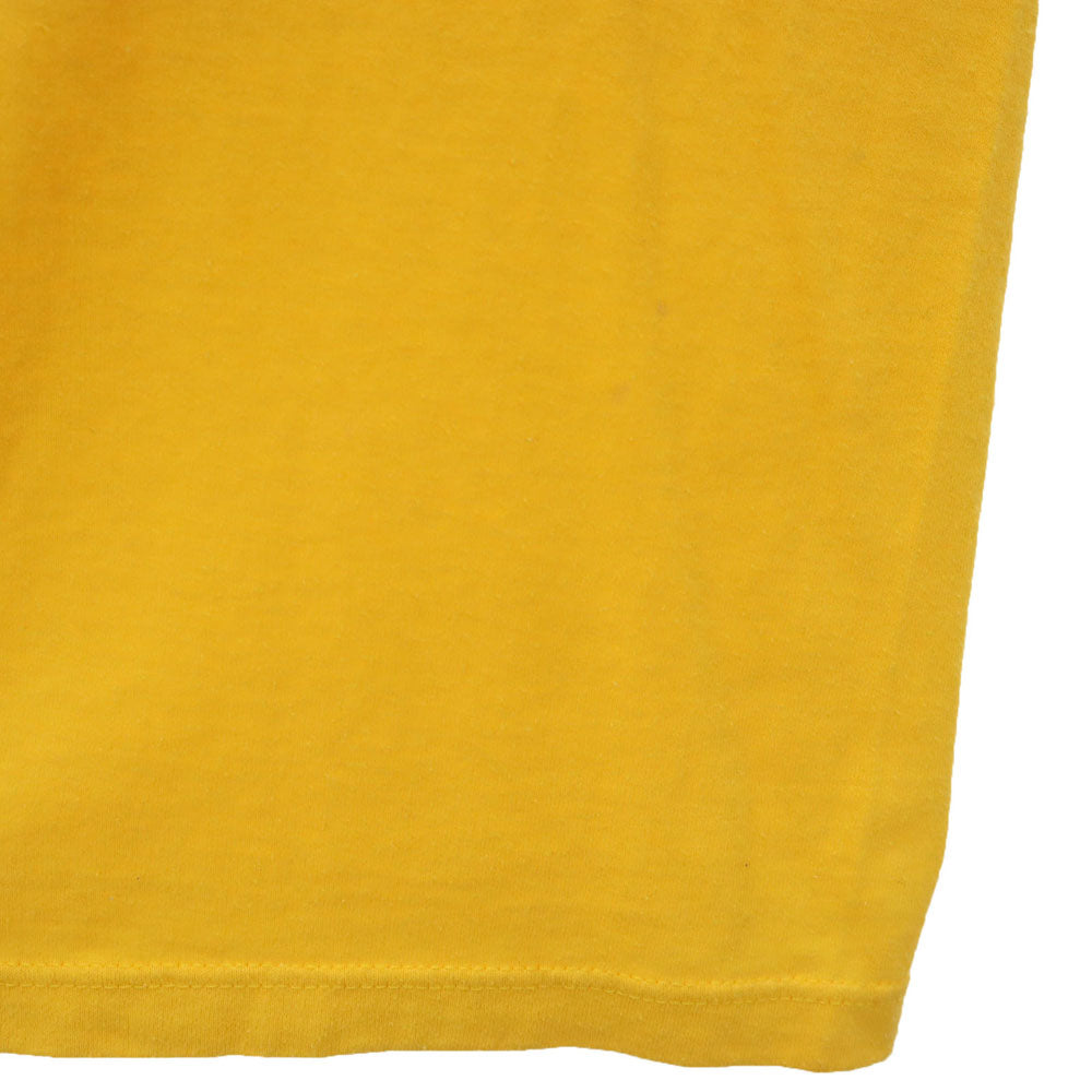 SOFFE SHIRTS ソフィーシャツ 80s 90s USA製 オールド 半袖 Vネック Tシャツ M イエロー メンズ