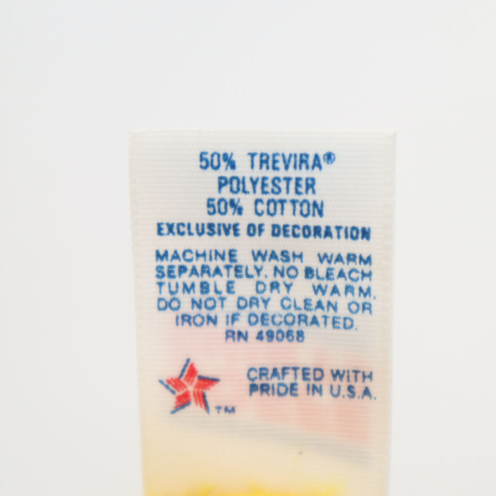 SOFFE SHIRTS ソフィーシャツ 80s 90s USA製 オールド 半袖 Vネック Tシャツ M イエロー メンズ