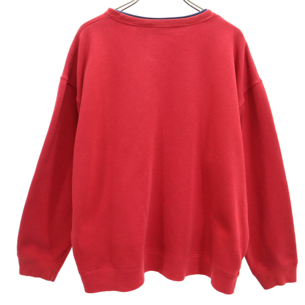 CocaCola コカコーラ 長袖 スウェット トレーナー XL 赤系 裏起毛 メンズ