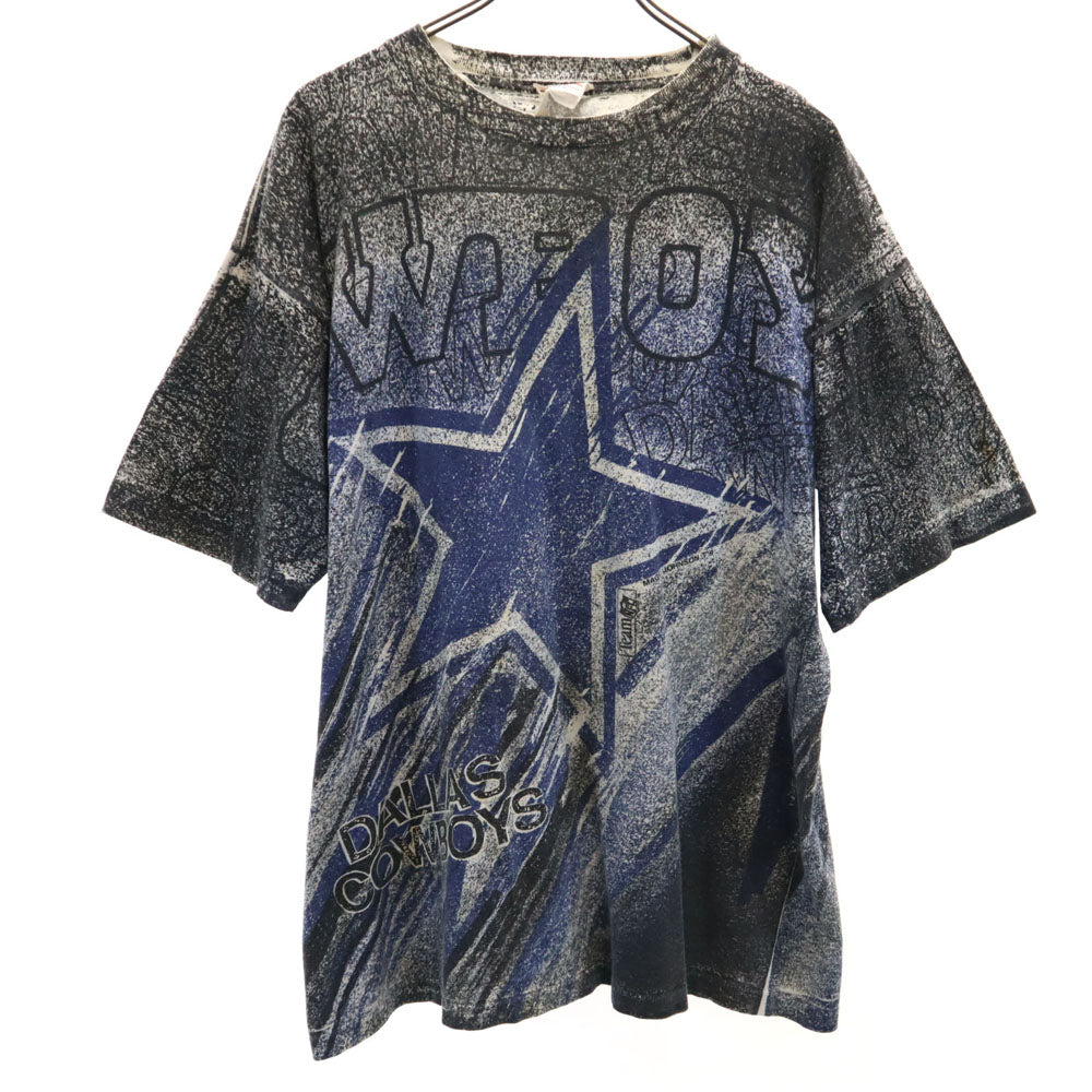 NFL ダラス・カウボーイズ 90s 半袖 Tシャツ L ブラック 他 DALLAS COWBOYS オールド ヴィンテージ メンズ