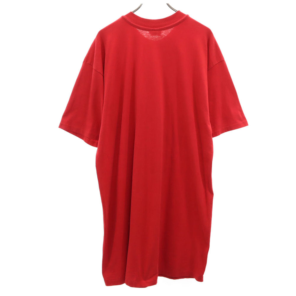 CAROLINA CONNECTION 90s USA製 くまのプーさん 半袖 Disney Tシャツ ワンピース FITS ALL レッド ディズニー オールド ヴィンテージ レディース