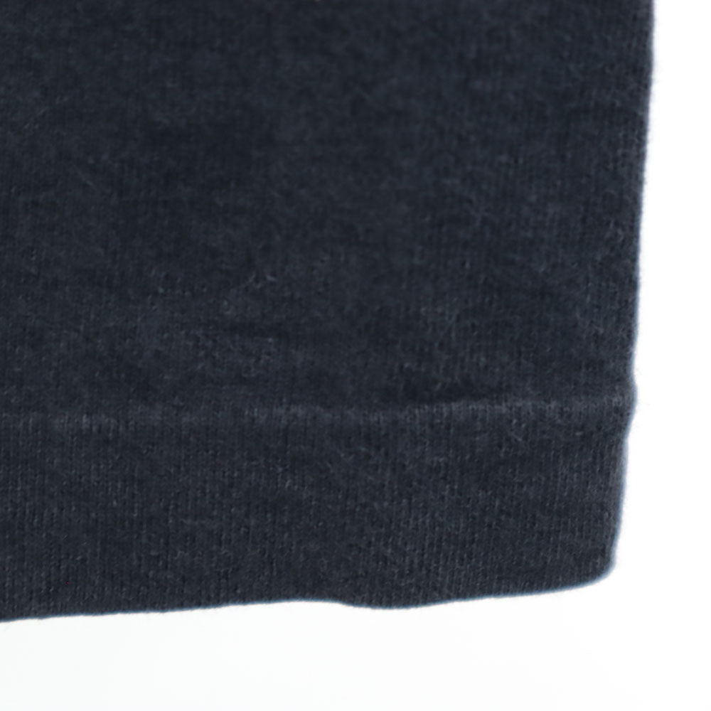 renoma レノマ 90s フランス製 パグバックプリント 長袖 Tシャツ M ブラック ロンT オールド ヴィンテージ メンズ