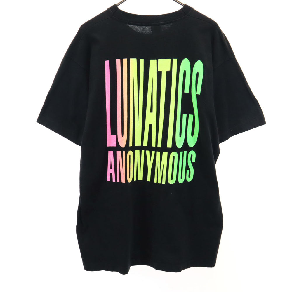 FRUIT OF THE LOOM フルーツオブザルーム 90s USA製 BRYAN ネオンカラー 半袖 シングルステッチ Tシャツ XL ブラック オールド ヴィンテージ メンズ