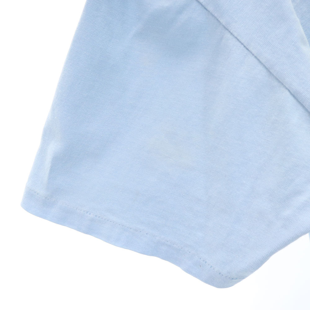 oceanpacific オーシャンパシフィック 80s USA製 バックロゴ 半袖 シングルステッチ Tシャツ L 水色 サーフ オールド ヴィンテージ メンズ