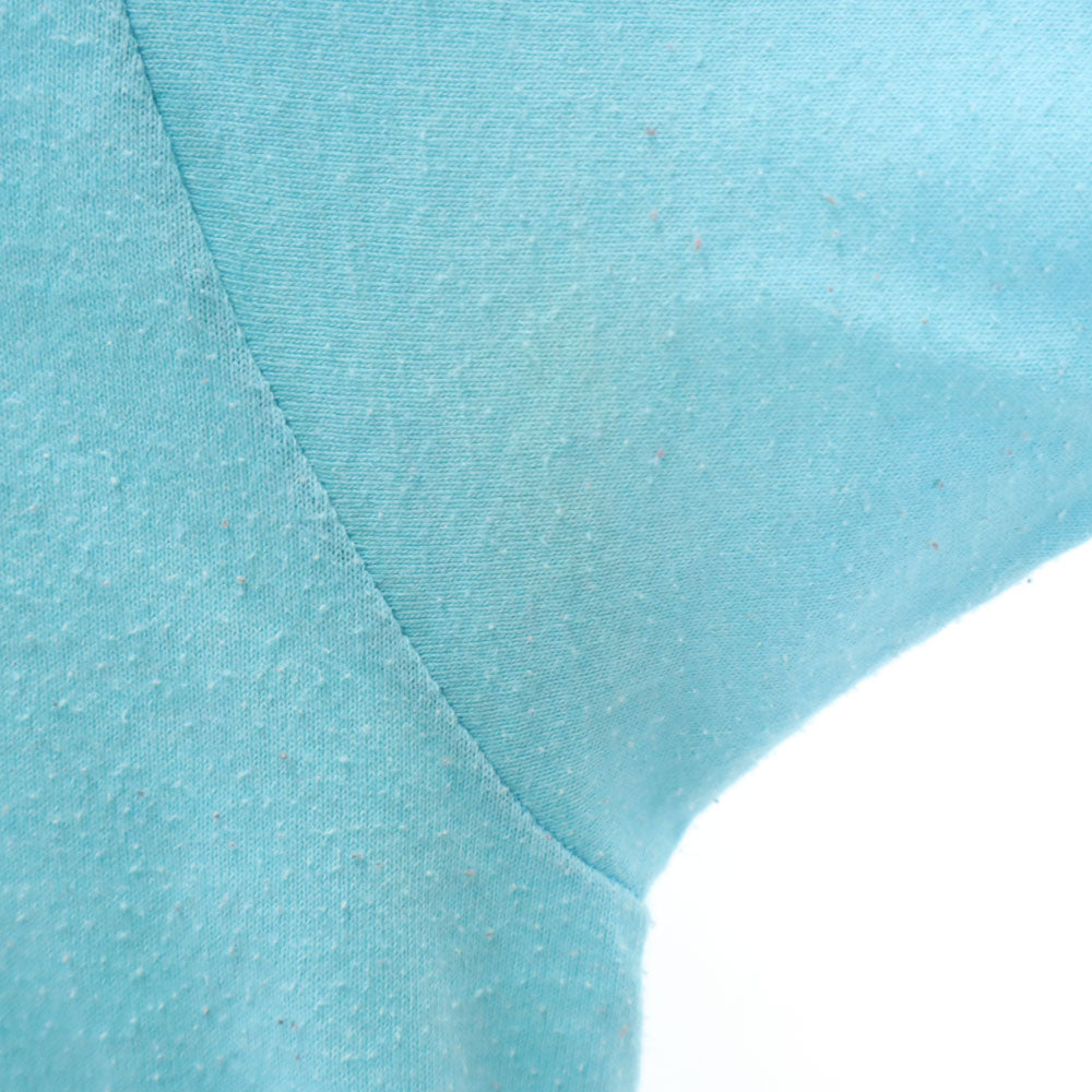 スクリーンスターズベスト 80s USA製 アニマルプリント 半袖 Tシャツ XL 水色 SCREEN STARS BEST シングルステッチ オールド ヴィンテージ メンズ