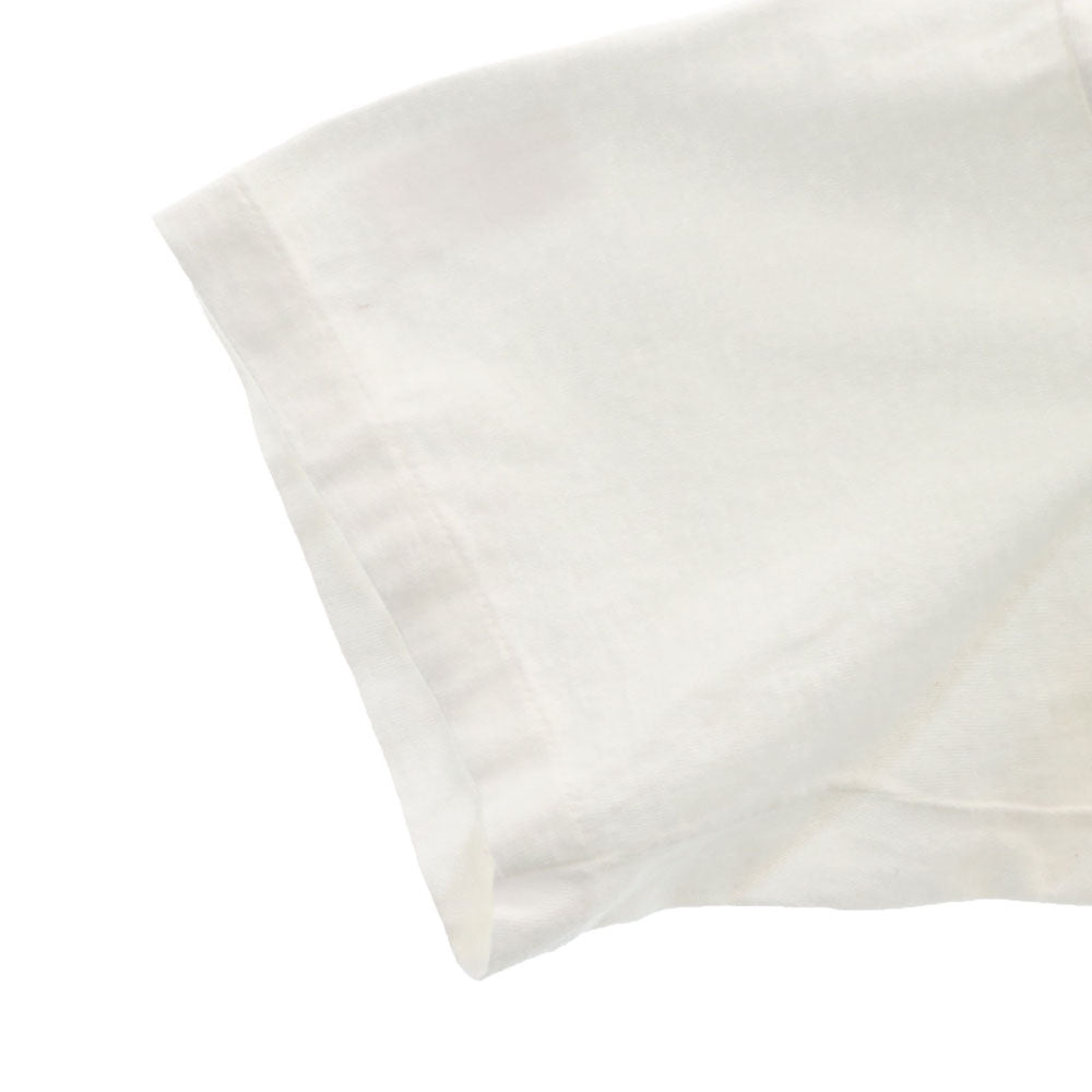 Budweiser バドワイザー 90s バックプリント 半袖 シングルステッチ カットオフ Tシャツ ホワイト系 オールド ヴィンテージ メンズ