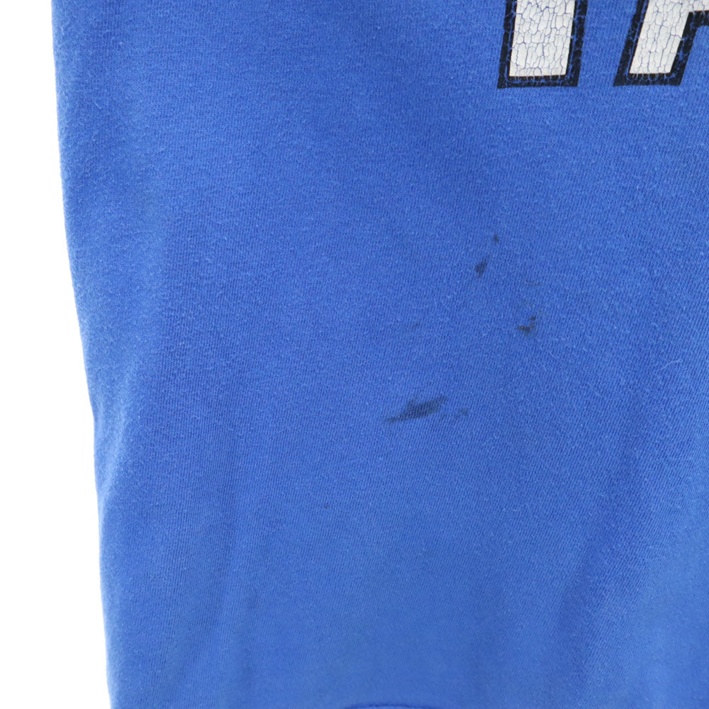 Hanes ヘインズ 90s 音叉ロゴプリント 半袖 YAMAHA Tシャツ XL ブルー系 ヤマハ オールド ヴィンテージ メンズ