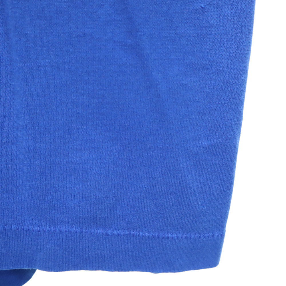 HeF-T ヘフト 90s USA製 IBM プリント 半袖 企業系 Tシャツ XL ブルー系 アイビーエム オールド ヴィンテージ メンズ