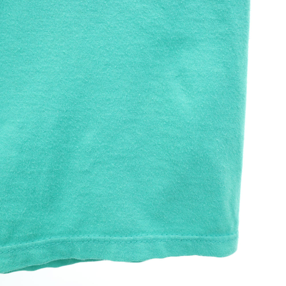 ザボディショップ 90s プリント 半袖 シングルステッチ Tシャツ M/L グリーン系 THE BODY SHOP animals tee オールド ヴィンテージ メンズ