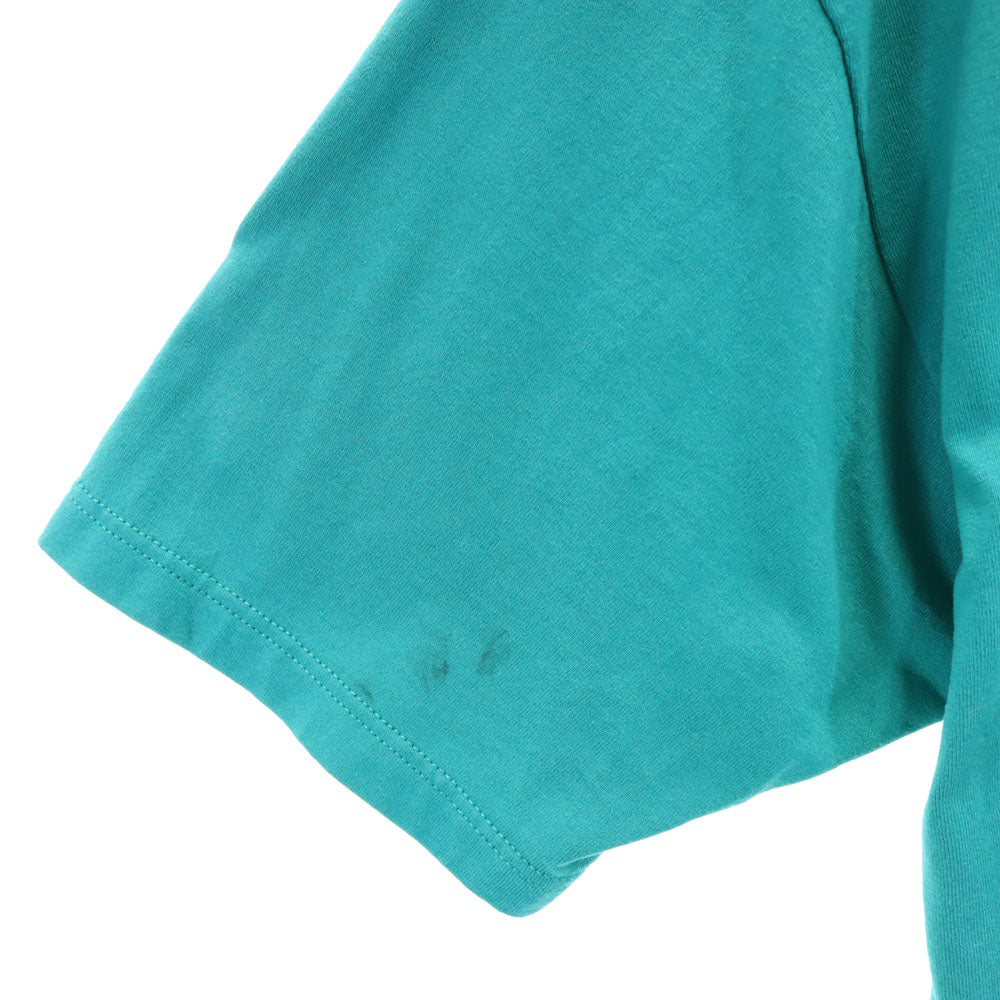 JERZEES ジャージーズ 90s USA製 プリント 半袖 シングルステッチ Tシャツ L グリーン系 オールド ヴィンテージ メンズ