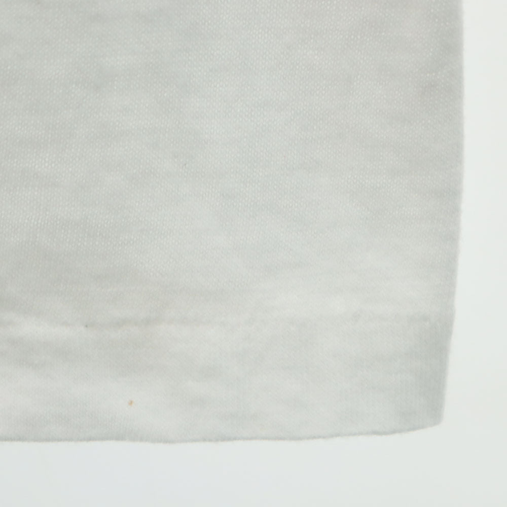 Hanes ヘインズ 70s 80s USA製 半袖 リンガー Tシャツ L ホワイト トリム オールド ヴィンテージ メンズ