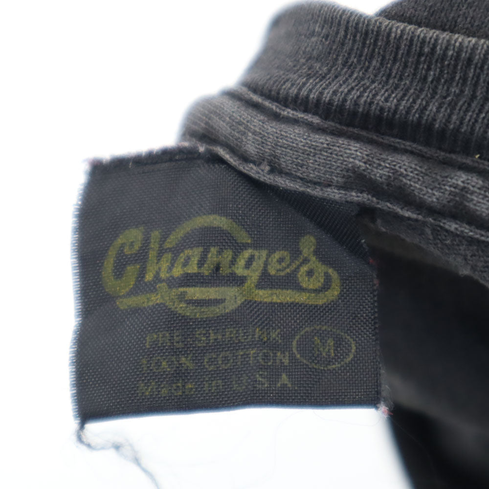 Changes チェンジーズ 80s USA製 アニメプリント 半袖 バットマン Tシャツ M ブラック系 シングルステッチ オールド ヴィンテージ メンズ