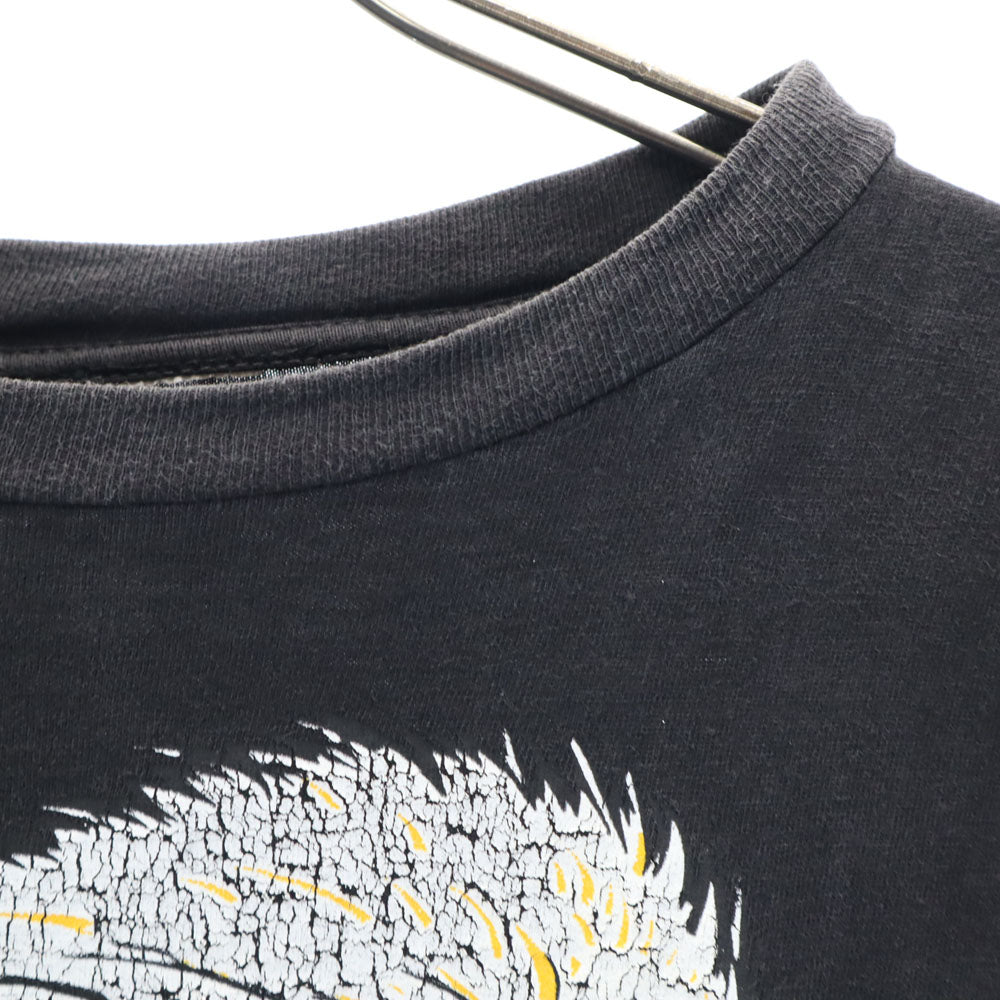 HARLEY DAVIDSON ハーレーダビッドソン 90s イーグルプリント 半袖 Tシャツ ブラック系 オールド ヴィンテージ メンズ