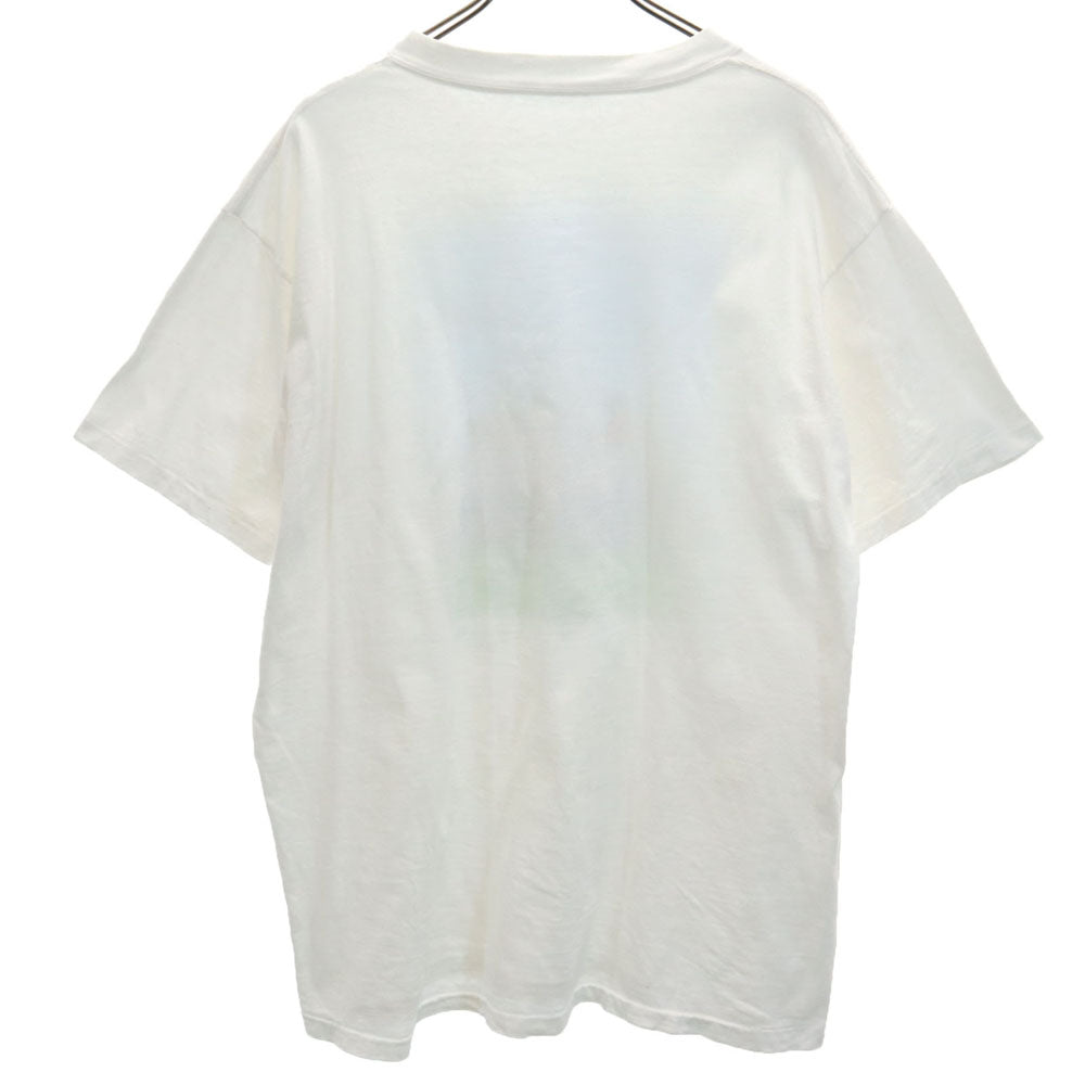 THE FAR SIDE ファーサイド 80s プリント 半袖 シングルステッチ Tシャツ ホワイト系 オールド ヴィンテージ メンズ