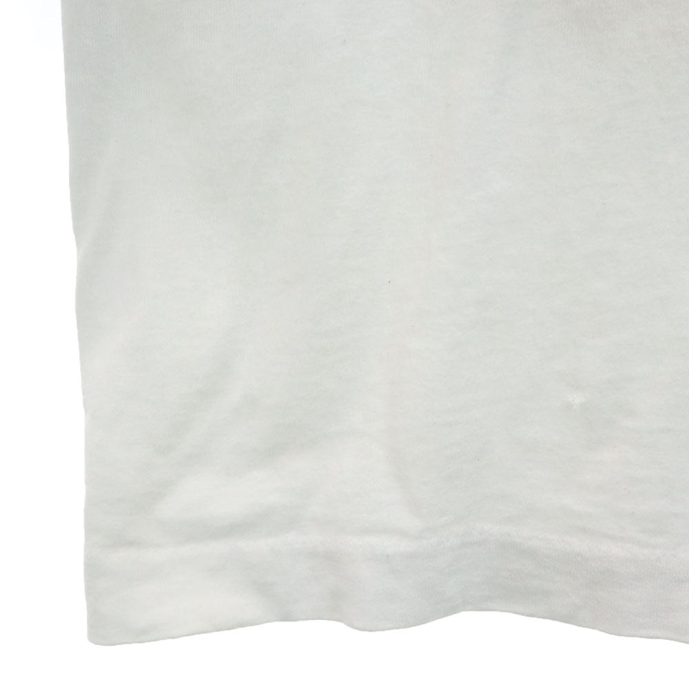 FRUIT OF THE LOOM フルーツオブザルーム 90s USA製 プリント 半袖 シングルステッチ Tシャツ XL ホワイト系 オールド ヴィンテージ メンズ