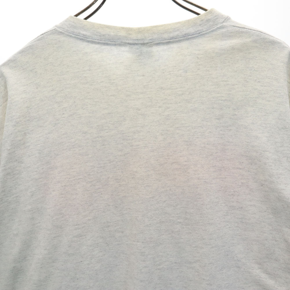 DELTA デルタ 90s プリント 半袖 クジラ Tシャツ XL グレー系 オールド ヴィンテージ メンズ