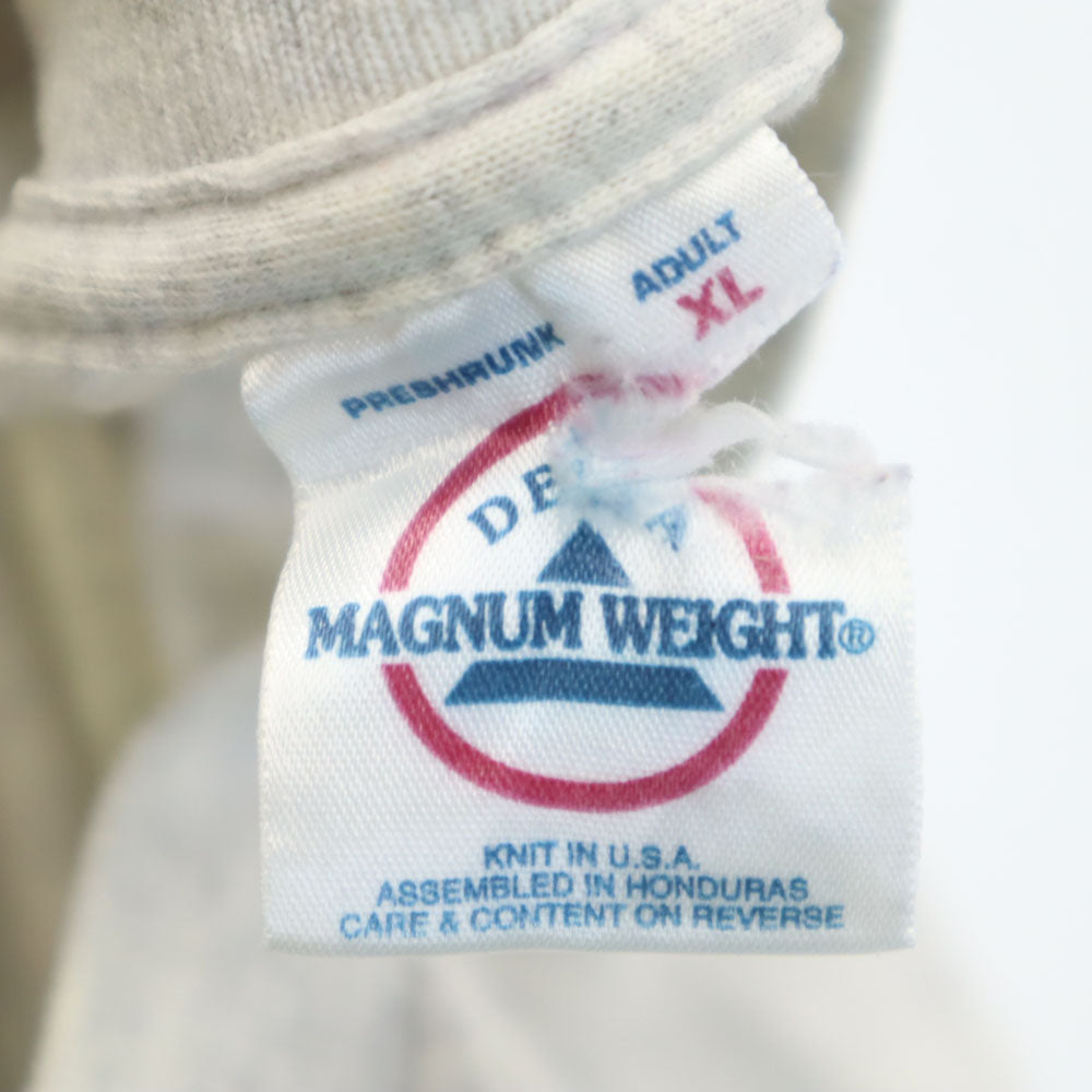 DELTA デルタ 90s プリント 半袖 クジラ Tシャツ XL グレー系 オールド ヴィンテージ メンズ