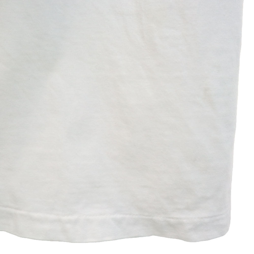 Hanes ヘインズ 90s 灯台プリント 半袖 シングルステッチ Tシャツ XL ホワイト系 オールド ヴィンテージ メンズ