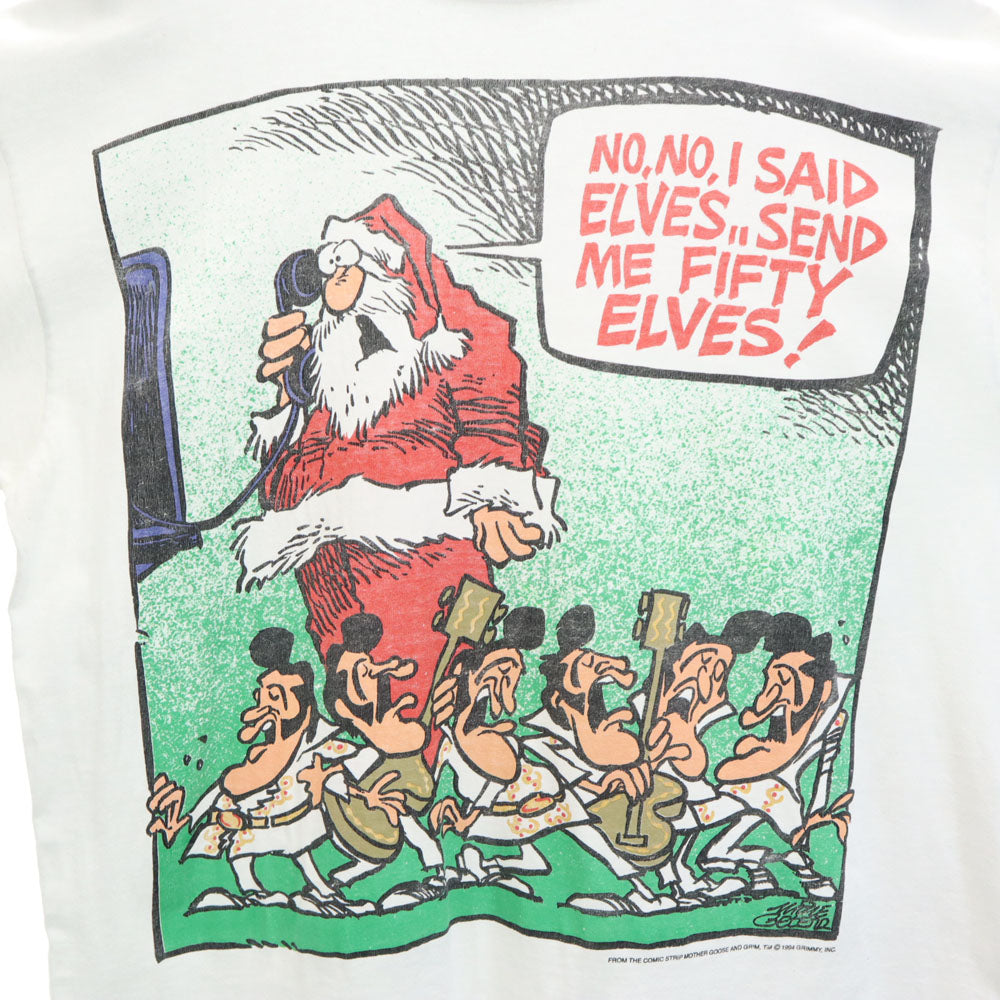 TULTEX タルテックス 90s メッセージプリント 半袖 Tシャツ XL ホワイト系 オールド ヴィンテージ メンズ