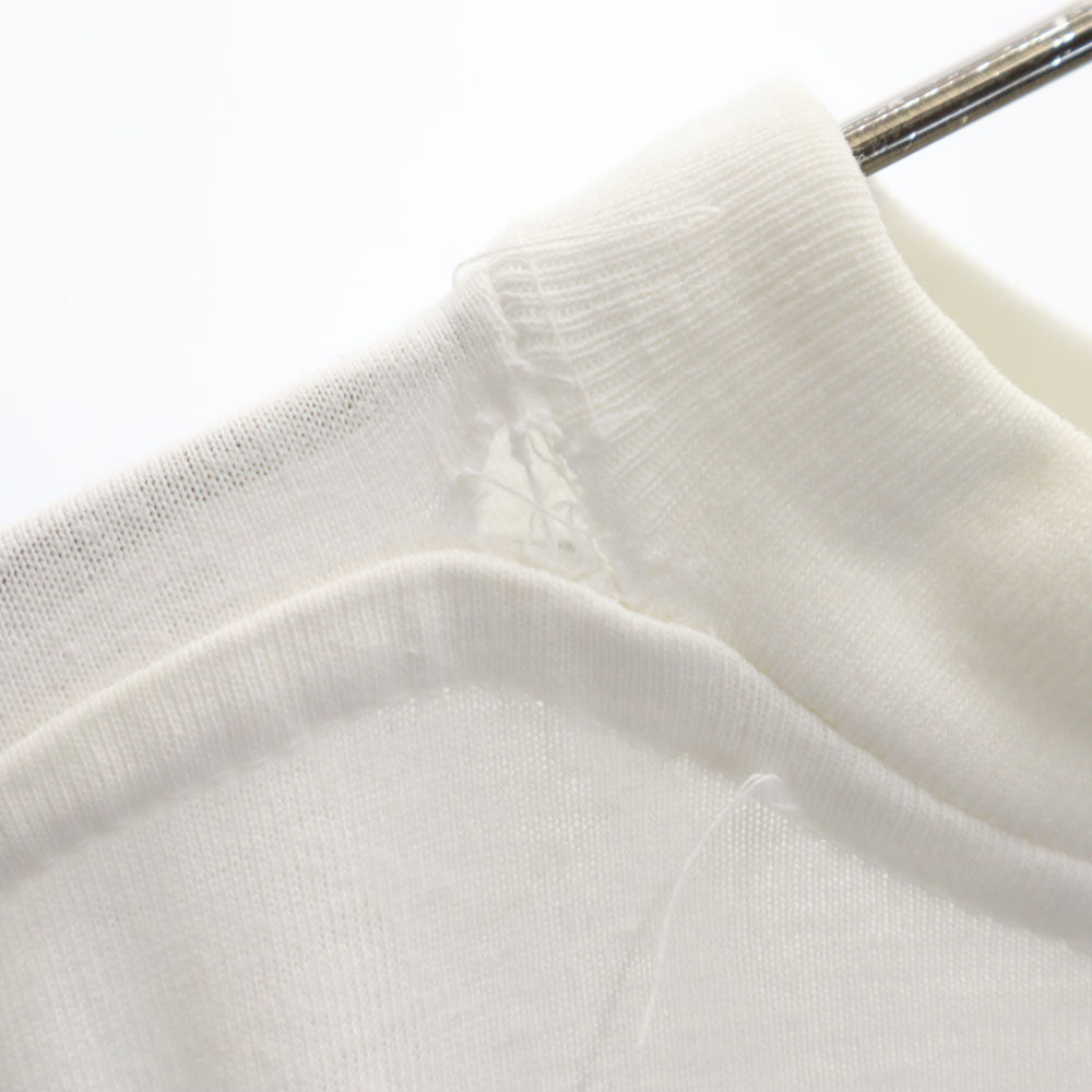 90s 総柄 半袖 Tシャツ XXXXL ホワイト系 ビッグサイズ オールド ヴィンテージ メンズ