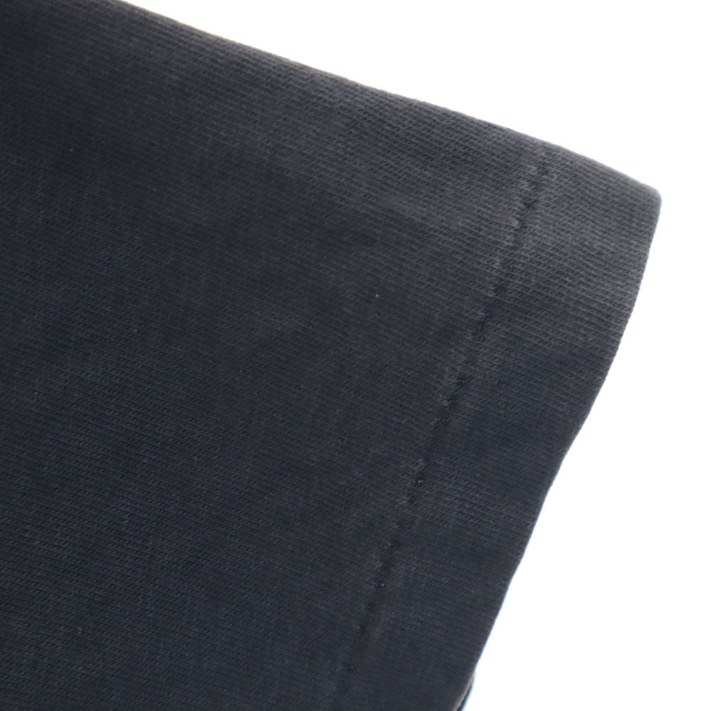 abernathy sport 90s USA製 花 プリント 半袖 シングルステッチ Tシャツ ONESIZE ブラック系 オールド ヴィンテージ メンズ