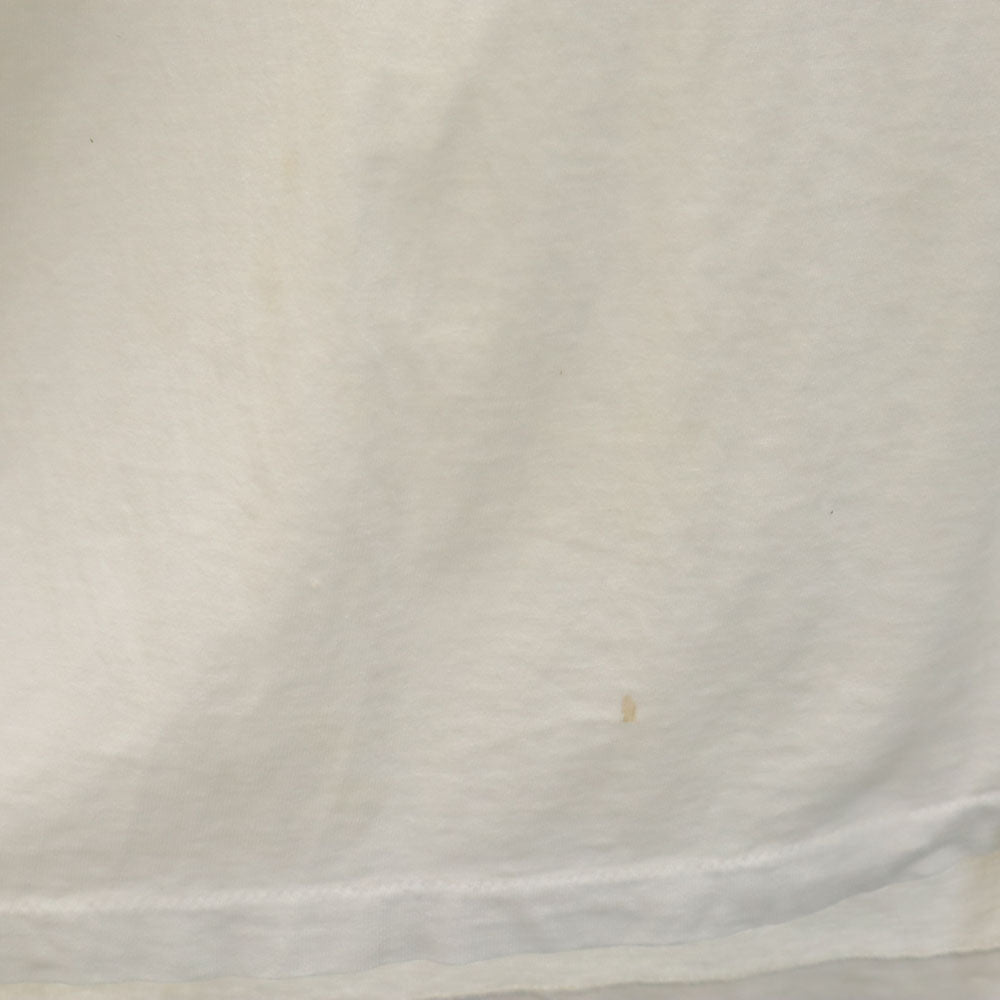 FRUIT OF THE LOOM フルーツオブザルーム 90s USA製 バックプリント 半袖 シングルステッチ Tシャツ XL アイボリー系 アメリカンフットボール バージニア オールド ヴィンテージ メンズ