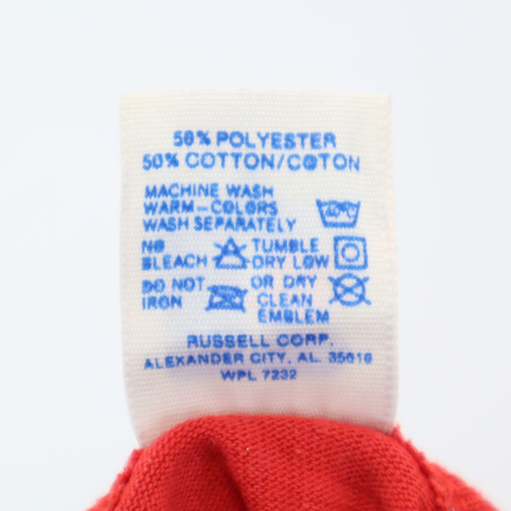RUSSELL ATHLETIC ラッセルアスレチック 90s USA製 半袖 シングルステッチ Tシャツ XL レッド オールド ヴィンテージ メンズ