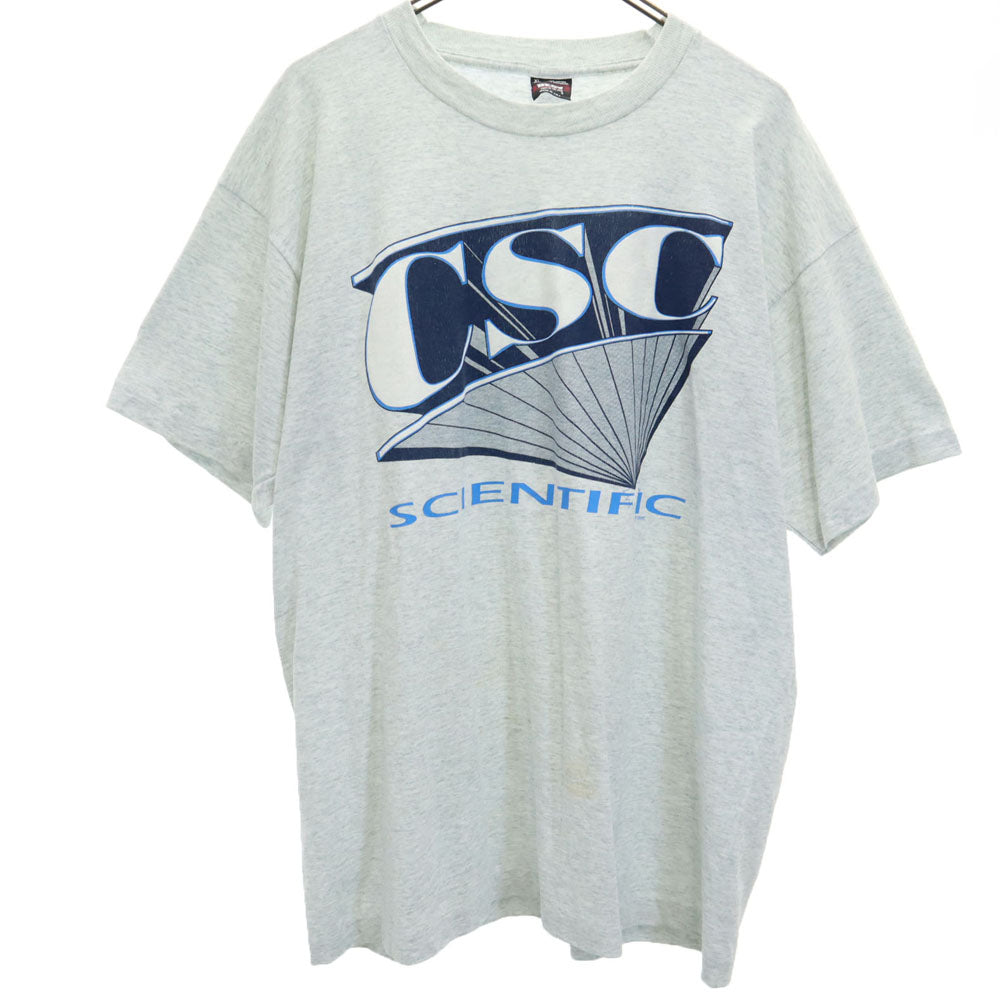 FRUIT OF THE LOOM フルーツオブザルーム 90s USA製 CSC 半袖 Tシャツ XL グレー BEST シングルステッチ オールド ヴィンテージ メンズ