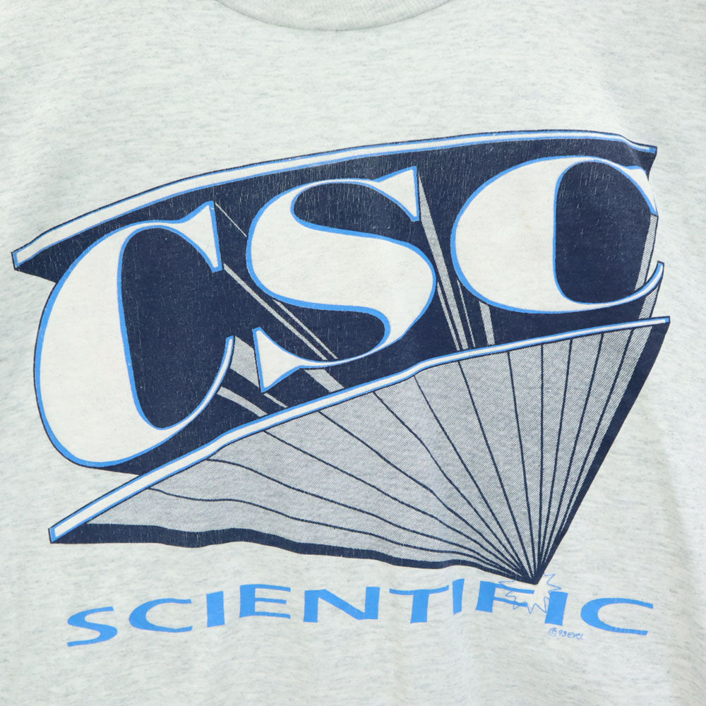 FRUIT OF THE LOOM フルーツオブザルーム 90s USA製 CSC 半袖 Tシャツ XL グレー BEST シングルステッチ オールド ヴィンテージ メンズ