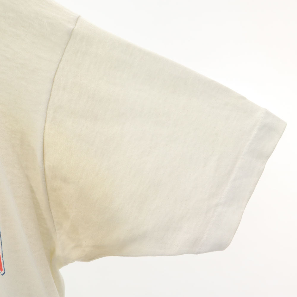OLD オールド 80s TWIN CITIES 半袖 シングルステッチ Tシャツ アイボリー系 ヴィンテージ メンズ