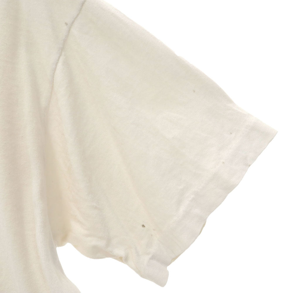 オールド アラスカプリント 半袖 シングルステッチ Tシャツ ホワイト OLD ヴィンテージ メンズ