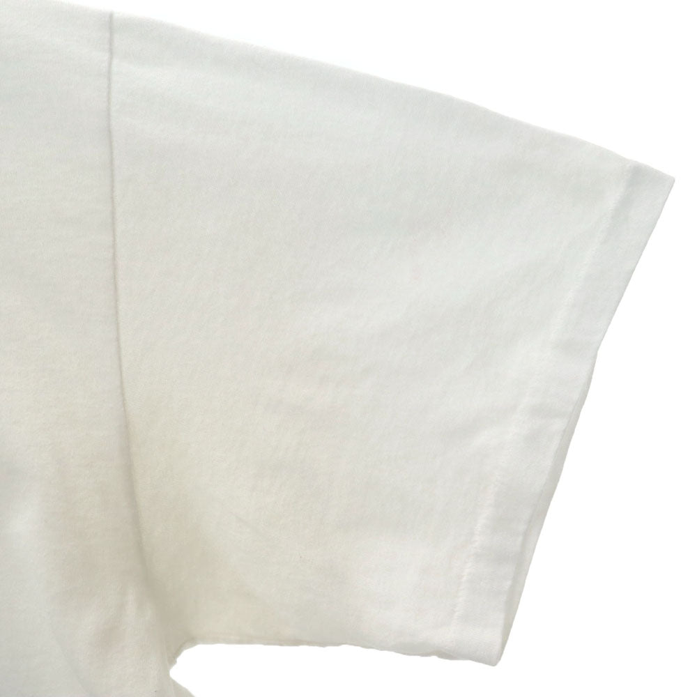 Hanes ヘインズ 90s SALESIANUM SWIMMING 半袖 シングルステッチ Tシャツ L ホワイト オールド ヴィンテージ メンズ