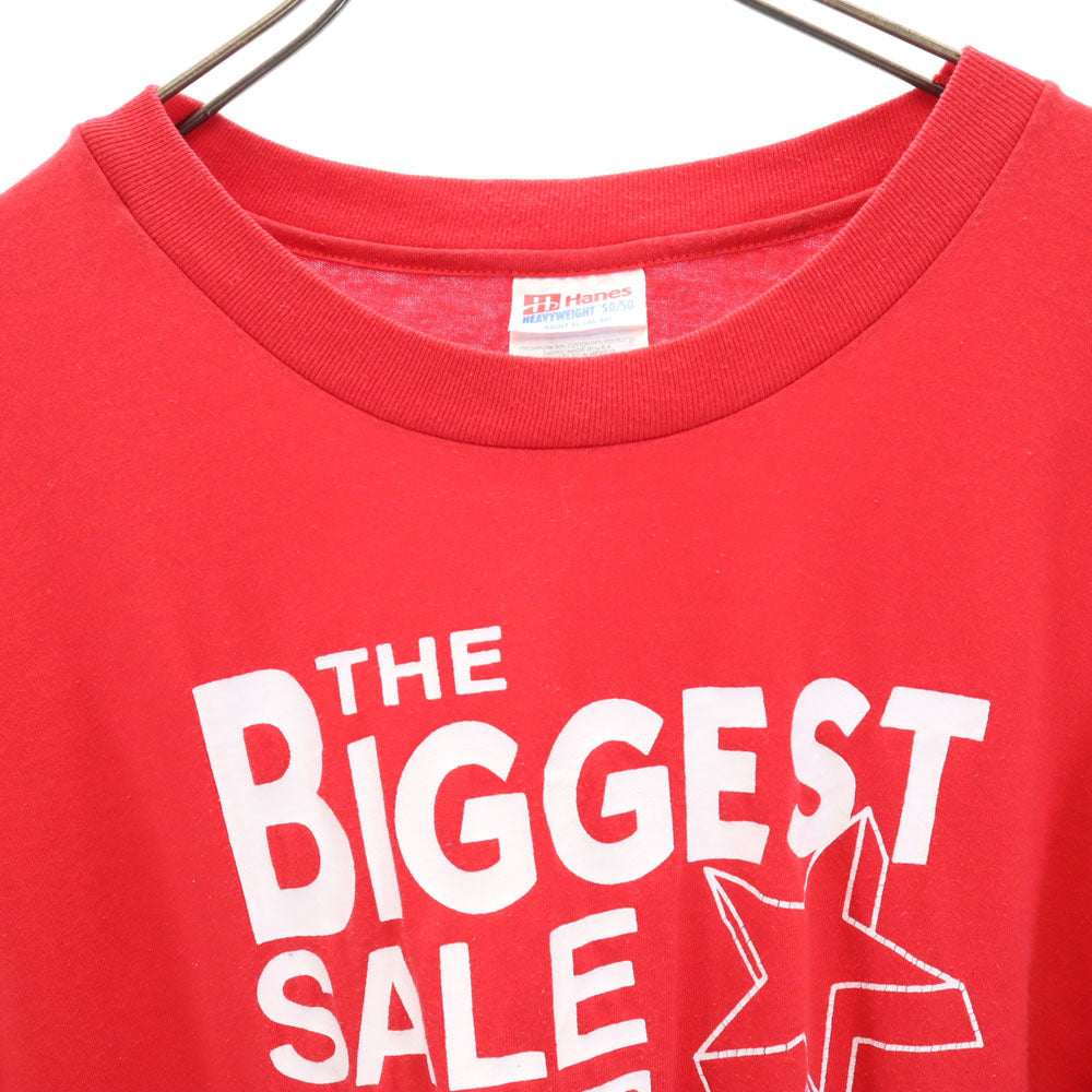 Hanes ヘインズ 90s 半袖 Tシャツ XL レッド JC Penney オールド ヴィンテージ メンズ