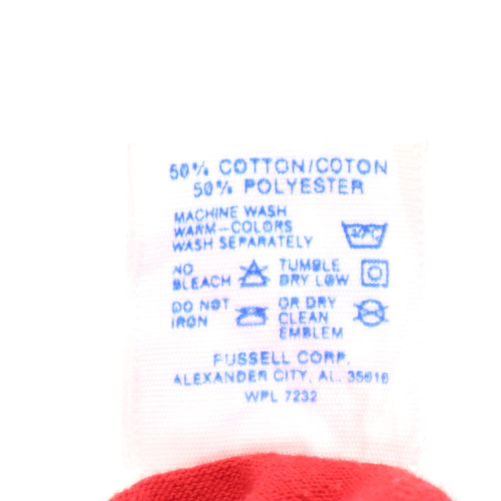 JERZEES ジャージーズ 90s USA製 半袖 シングルステッチ Tシャツ XXL レッド ビッグサイズ オールド ヴィンテージ メンズ