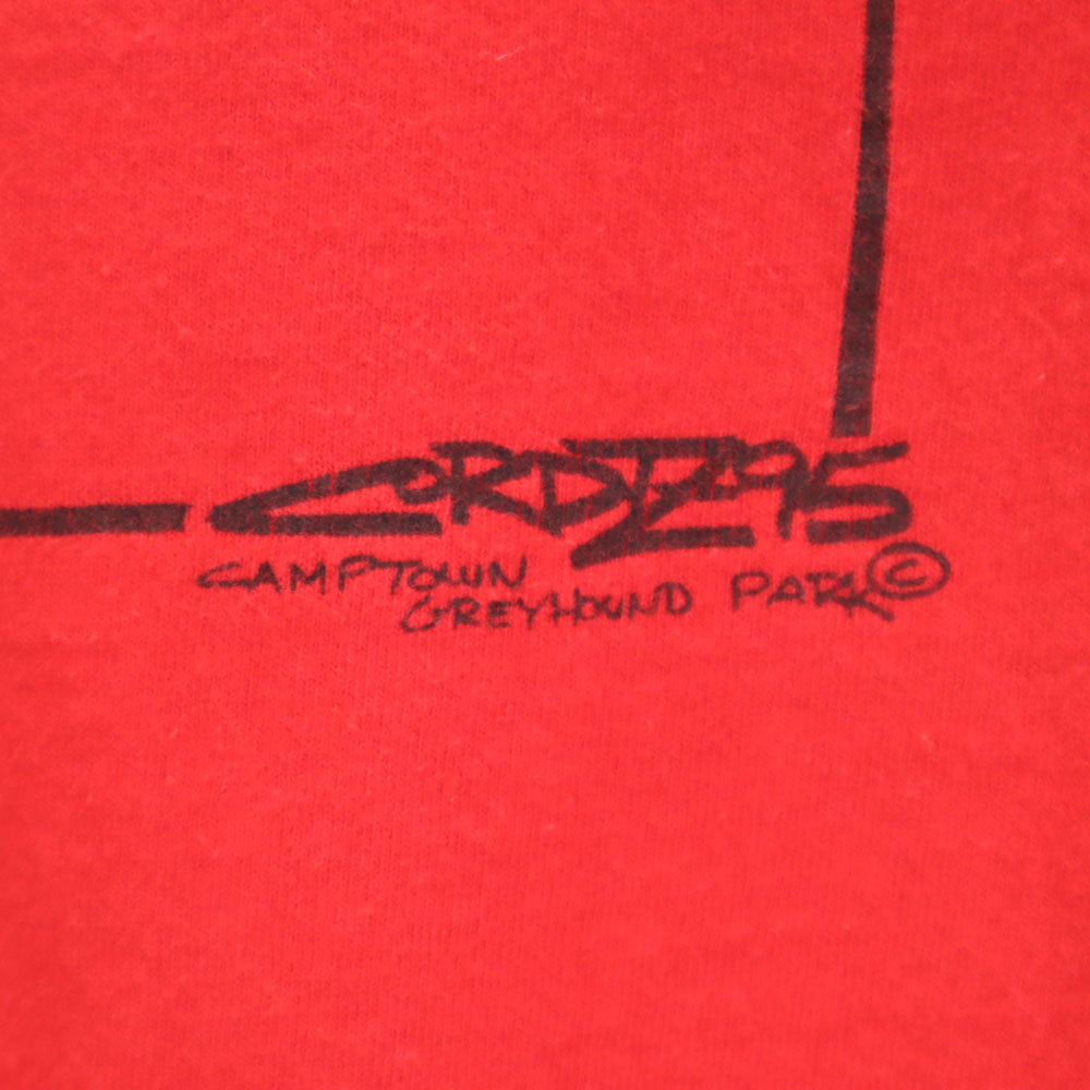 ONEITA オニータ 90s バックプリント 半袖 シングルステッチ Tシャツ XL レッド POWER-T オールド ヴィンテージ メンズ