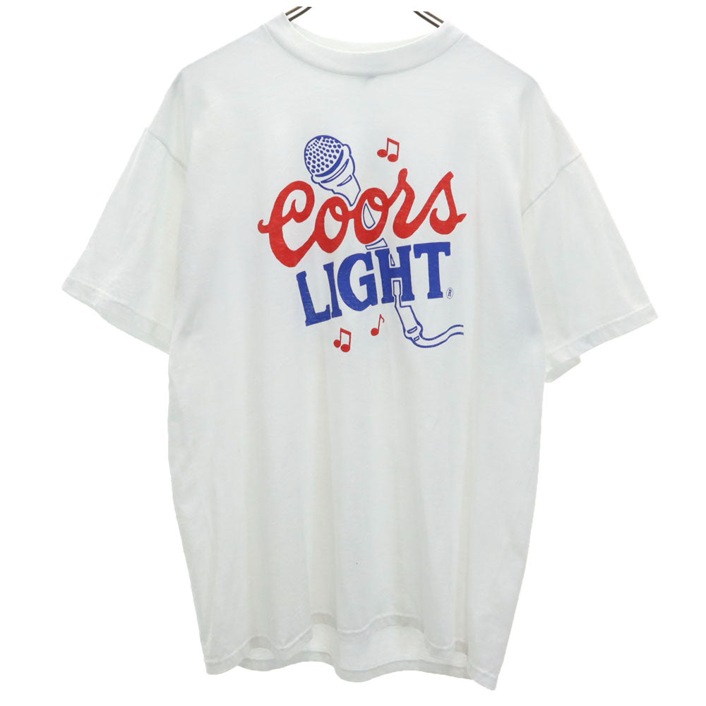 JERZEES ジャージーズ 90s USA製 半袖 シングルステッチ Tシャツ L ホワイト オールド ヴィンテージ メンズ