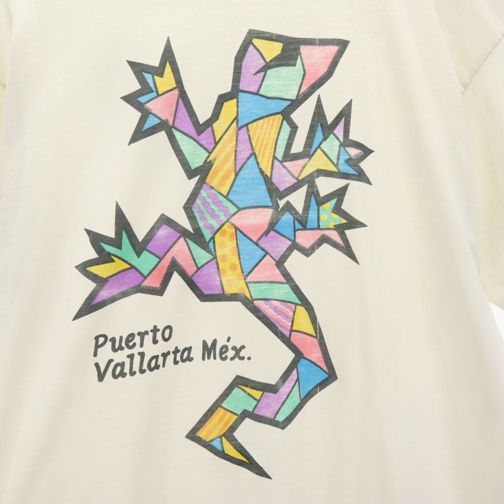 OLD オールド 90s バックプリント 半袖 シングルステッチ Tシャツ ホワイト ヴィンテージ メンズ