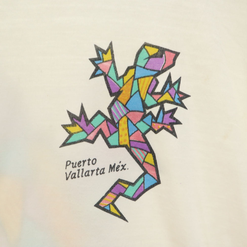 OLD オールド 90s バックプリント 半袖 シングルステッチ Tシャツ ホワイト ヴィンテージ メンズ