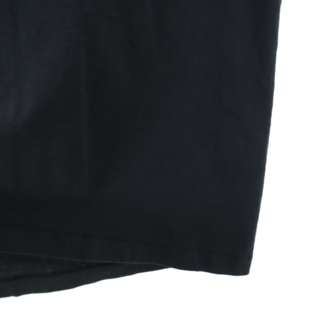 Hanes ヘインズ 80s USA製 半袖 シングルステッチ Tシャツ XXL ブラック ビックサイズ オールド ヴィンテージ メンズ