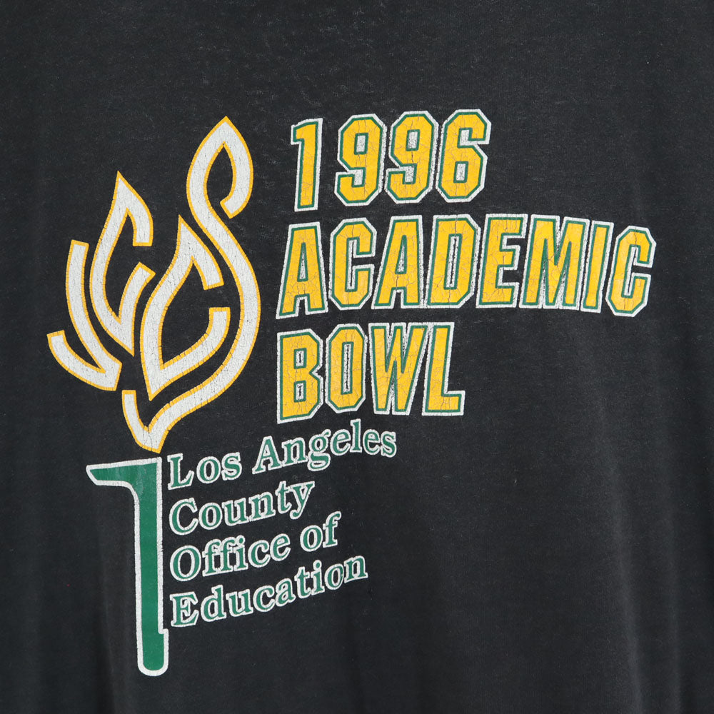 Hanes ヘインズ 90s USA製 半袖 シングルステッチ Tシャツ XL 黒 オールド ヴィンテージ メンズ