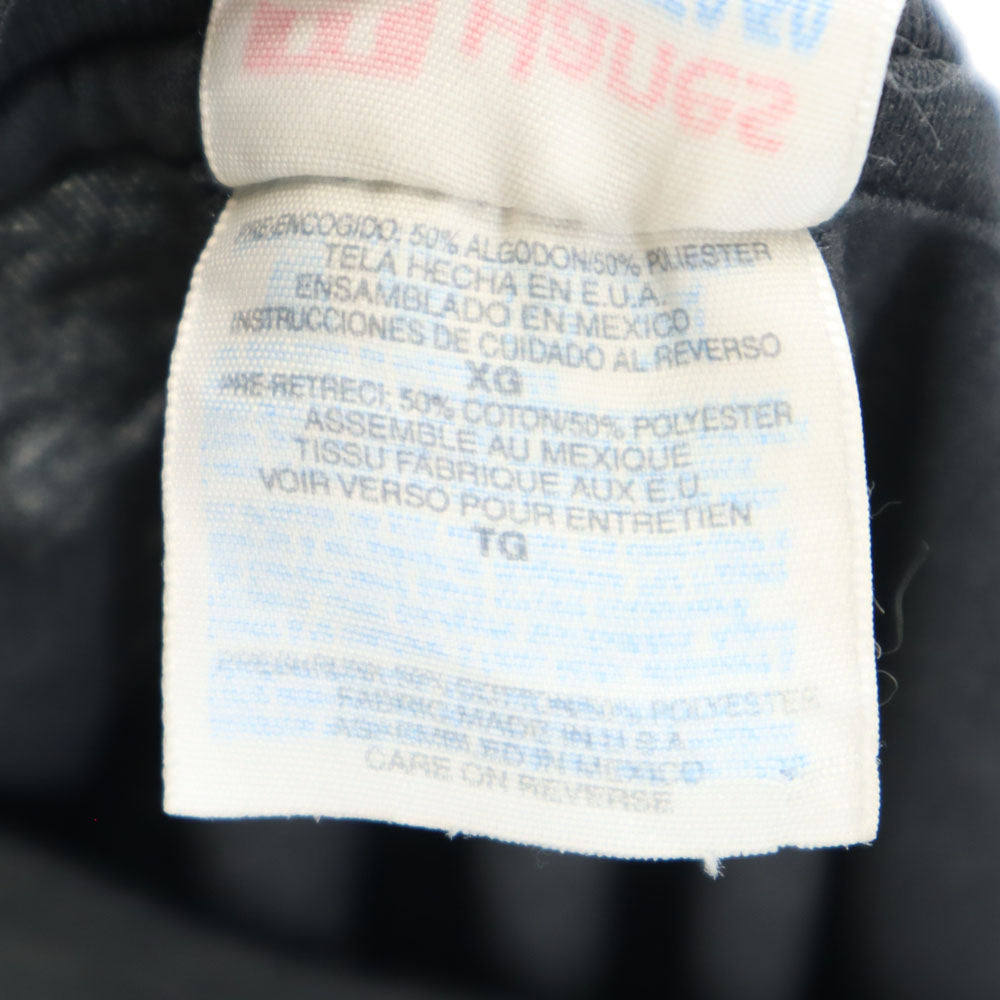 Hanes ヘインズ 90s USA製 半袖 シングルステッチ Tシャツ XL 黒 オールド ヴィンテージ メンズ