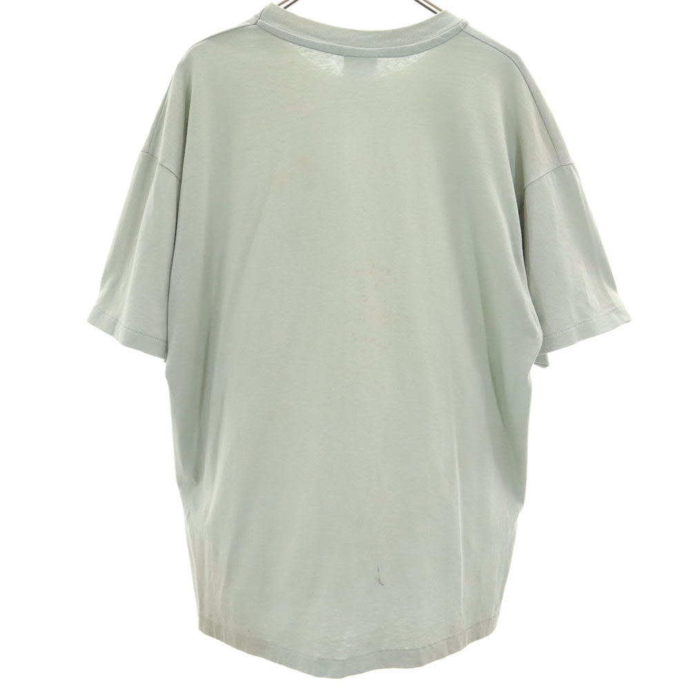 Hanes ヘインズ 90s 半袖 シングルステッチ Tシャツ XL グリーングレー系 オールド ヴィンテージ メンズ