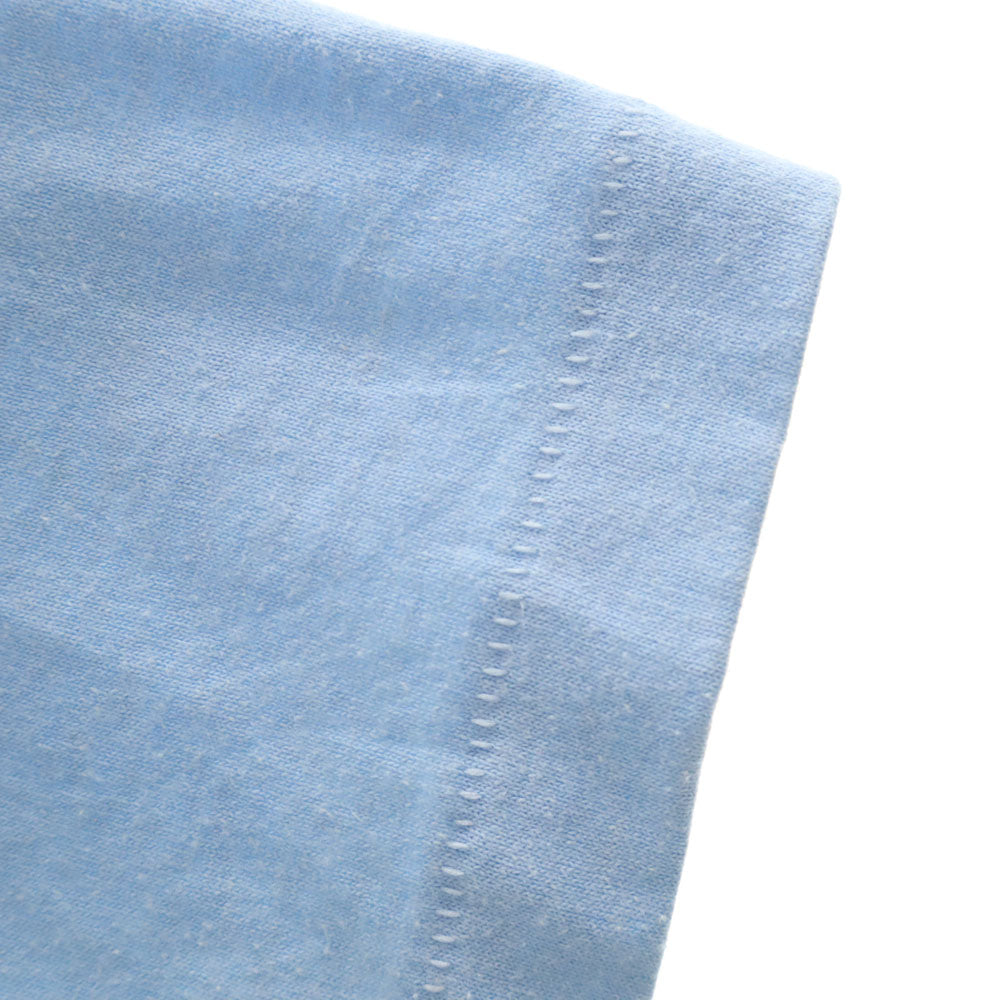 Hanes ヘインズ 90s USA製 半袖 シングルステッチ Tシャツ XL 水色系 オールド ヴィンテージ メンズ