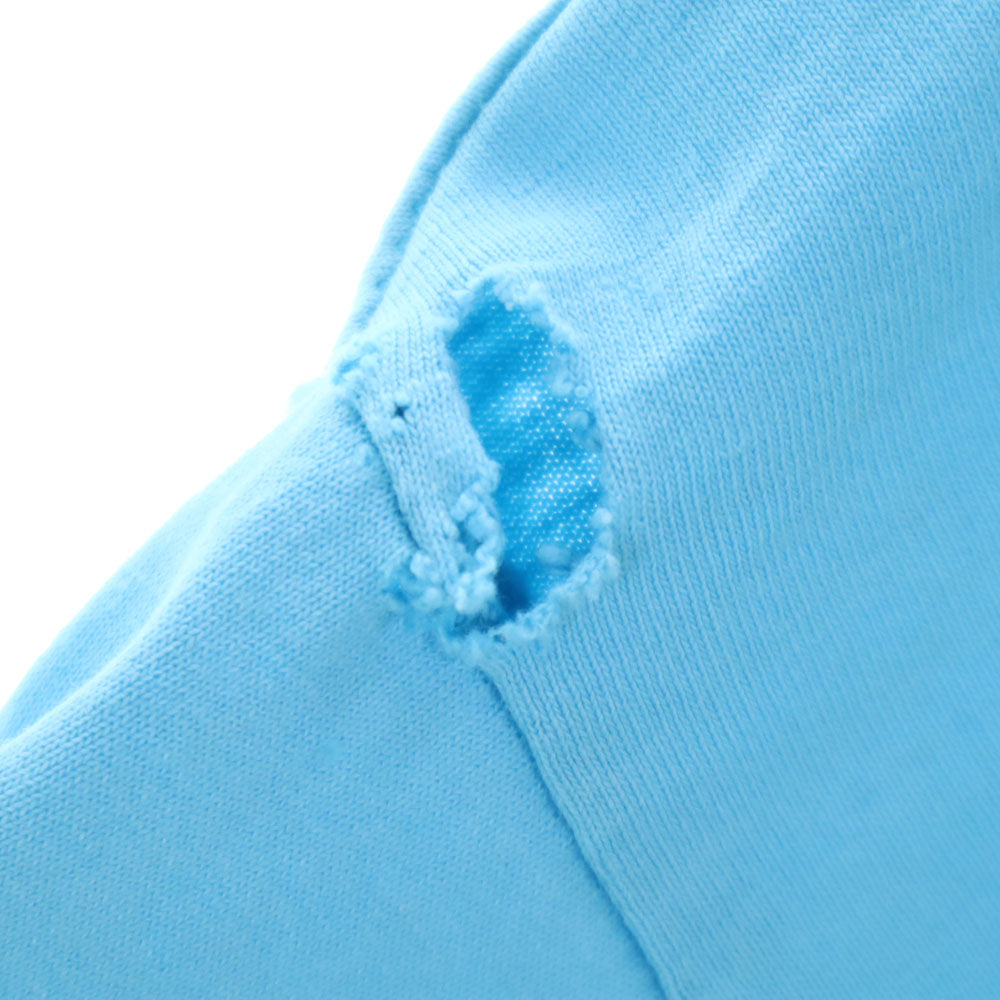 FRUIT OF THE LOOM フルーツオブザルーム 90s USA製 ネイティブプリント 半袖 シングルステッチ Tシャツ XXL 水色 BEST ビッグサイズ オールド ヴィンテージ メンズ