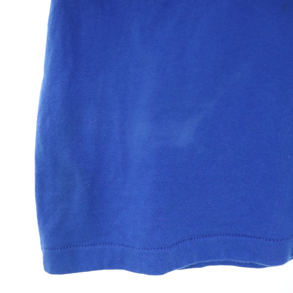 Hanes ヘインズ 90s USA製 半袖 シングルステッチ Tシャツ XL ブルー BEEFY-T オールド ヴィンテージ メンズ