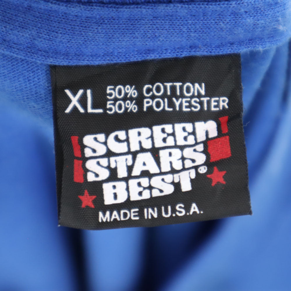 SCREEN STARS BEST スクリーンスターズベスト 90s 半袖 シングルステッチ Tシャツ XL ブルー オールド ヴィンテージ メンズ