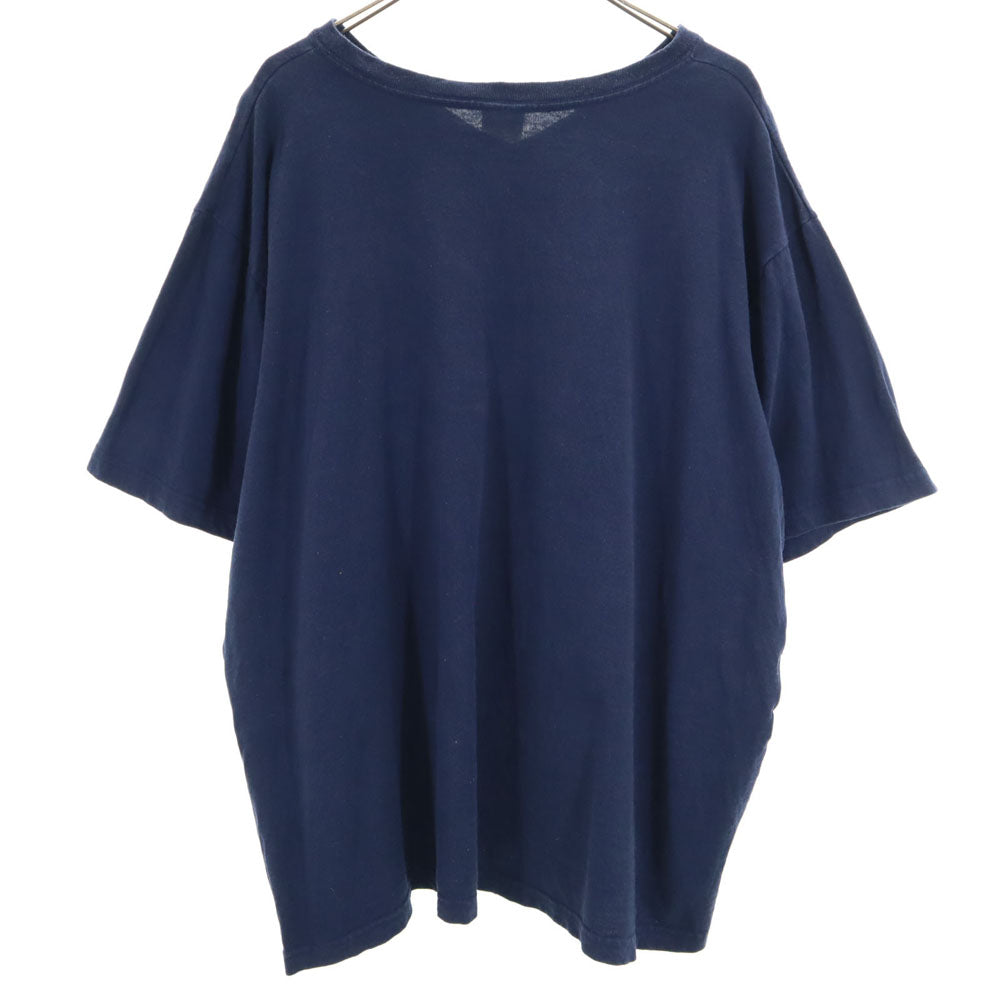 LOONEY TUNES ルーニーテューンズ 90s トゥイーティー 半袖 Vネック Tシャツ 22/24 ネイビー シングルステッチ オールド ヴィンテージ レディース