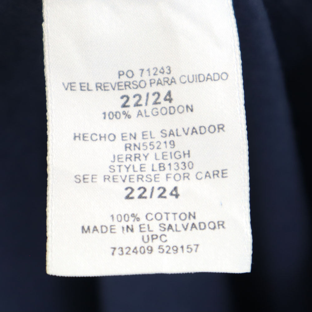 LOONEY TUNES ルーニーテューンズ 90s トゥイーティー 半袖 Vネック Tシャツ 22/24 ネイビー シングルステッチ オールド ヴィンテージ レディース