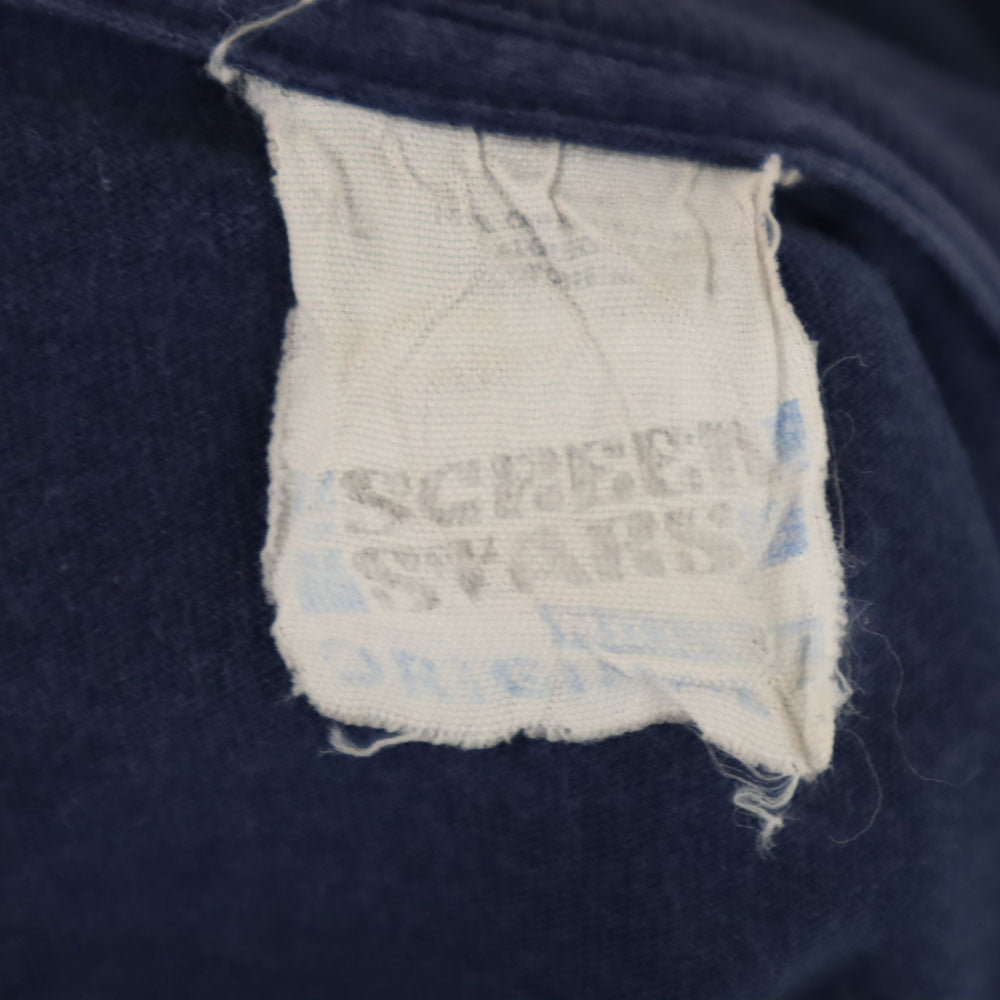 SCREEN STARS スクリーンスターズ 80s 半袖 Tシャツ XL ネイビー シングルステッチ オールド ヴィンテージ メンズ