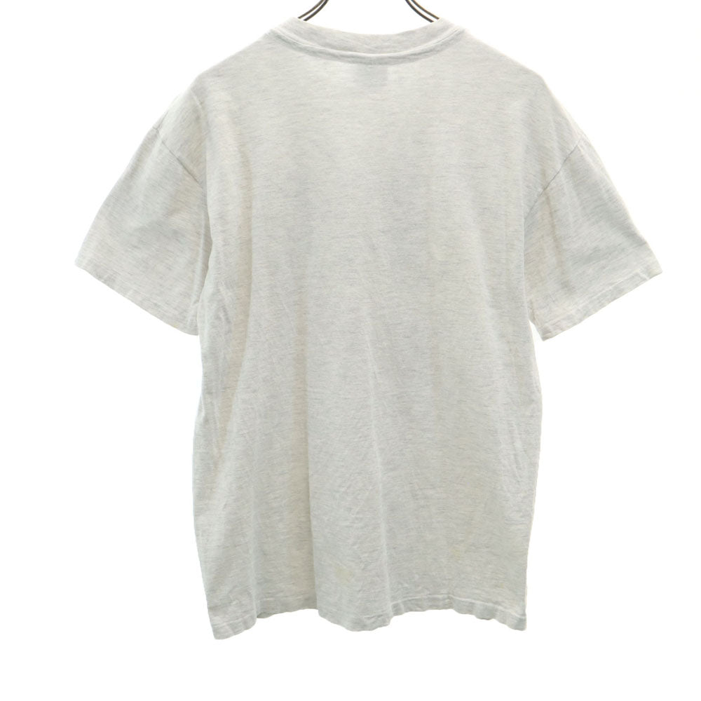 Hanes ヘインズ 80s 半袖 シングルステッチ Tシャツ M グレー ヴィンテージ メンズ